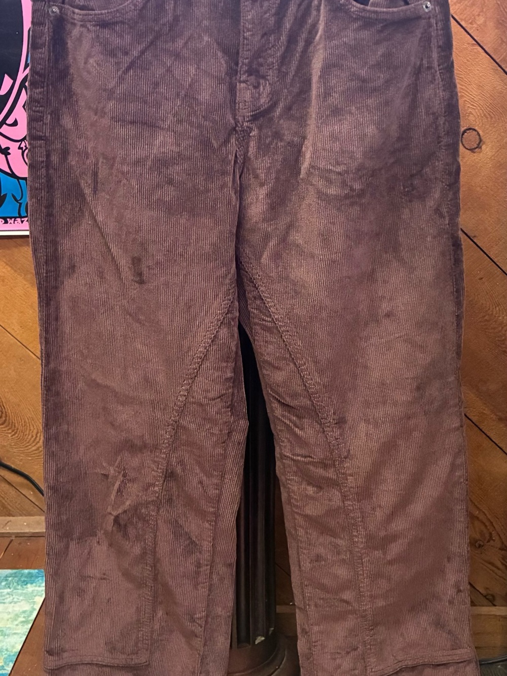 We The Free Brown Corduroy Bootcut Pants